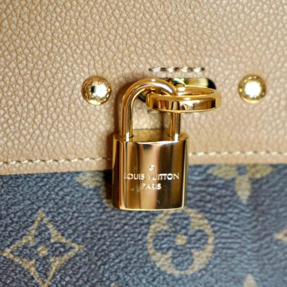 Louis Vuitton Venus Monogram Brown Sesame Tote or Shoulder Bag - Like New - Picture 8 of 15